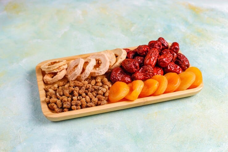 تصویر 1 از خرید میوه خشک مخلوط صد گرمی + قیمت فروش استثنایی